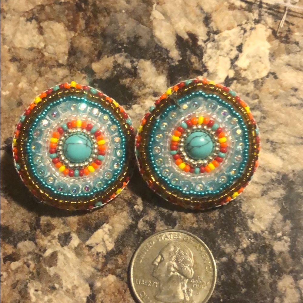 beaded earrings